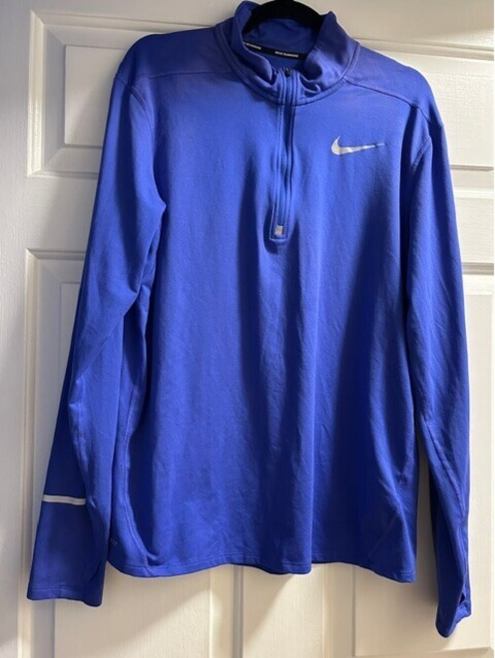 Nike Running Dri-FIT Long Sleeve Half-Zip Pullover - Men's Large